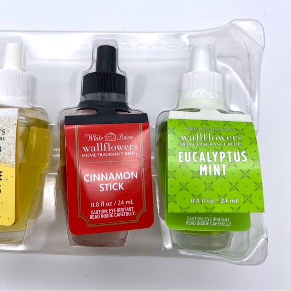 Bath & Body Works Wallflower Fragrance Refills Set of 4 Varied Fragrances - New - Picture 4 of 6